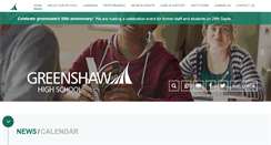 Desktop Screenshot of greenshaw.co.uk