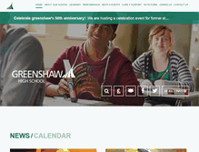 Tablet Screenshot of greenshaw.co.uk